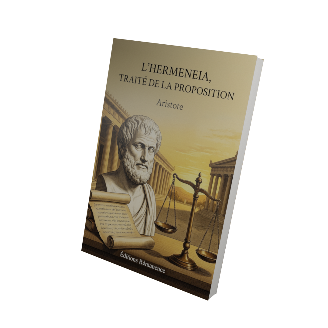L'Hermeneia, traité de la proposition - Aristote (Vue 3D)