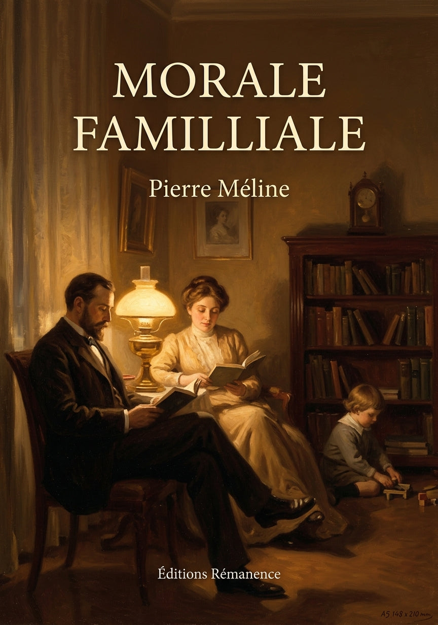 Morale familliale - Pierre Méline (Couverture)