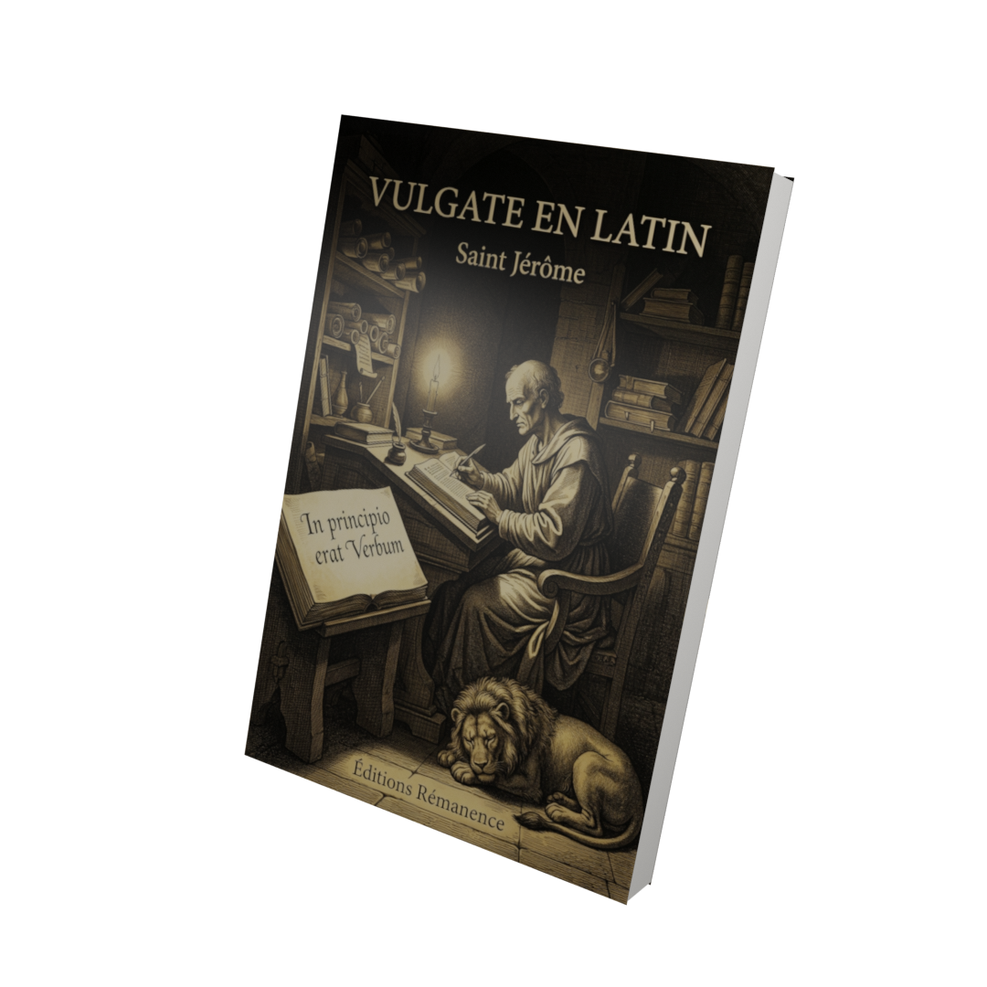 Vulgate en latin - Saint Jérôme (Vue 3D)