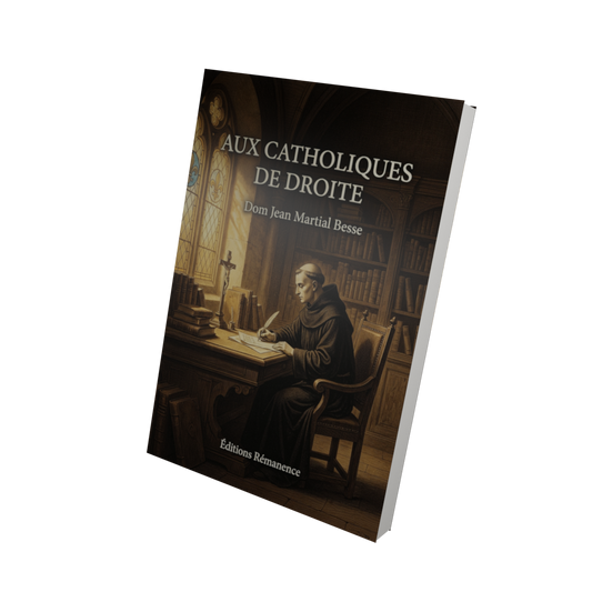 Aux catholiques de droite - Dom Jean Martial Besse (Vue 3D)