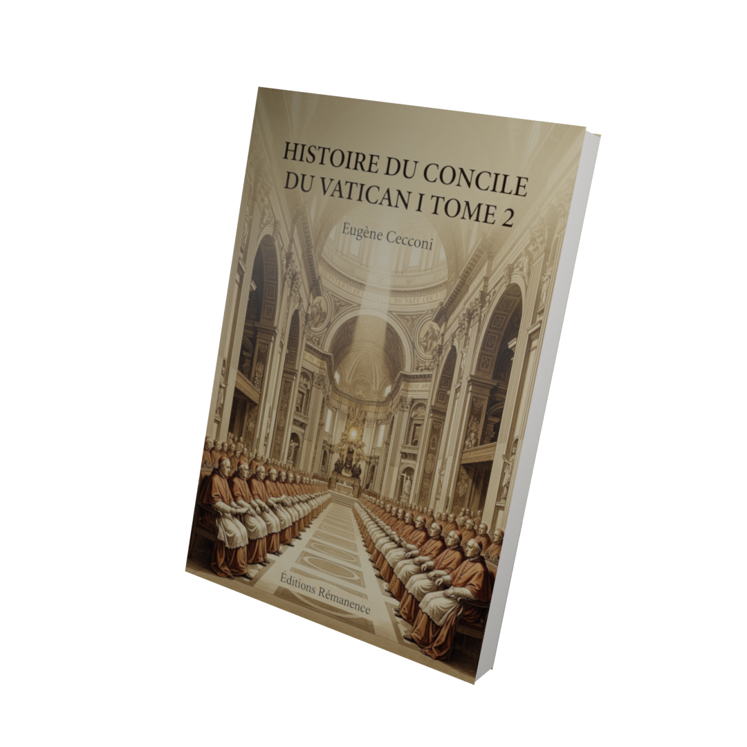 Histoire du concile du Vatican I Tome 2 - Eugène Cecconi (Vue 3D)