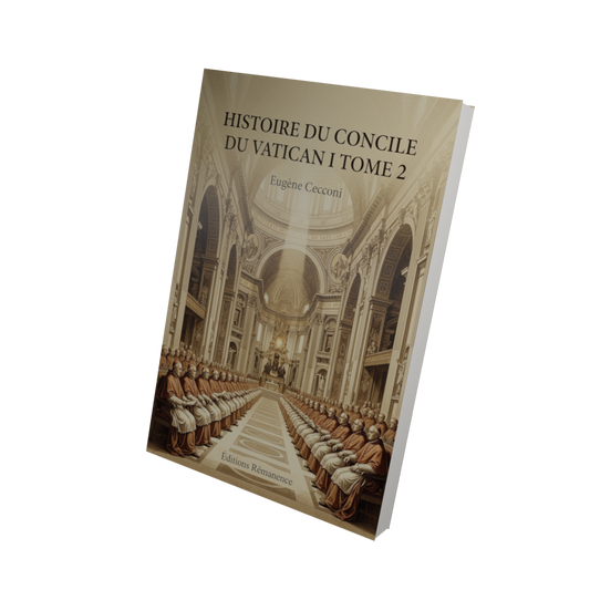 Histoire du concile du Vatican I Tome 2 - Eugène Cecconi (Vue 3D)