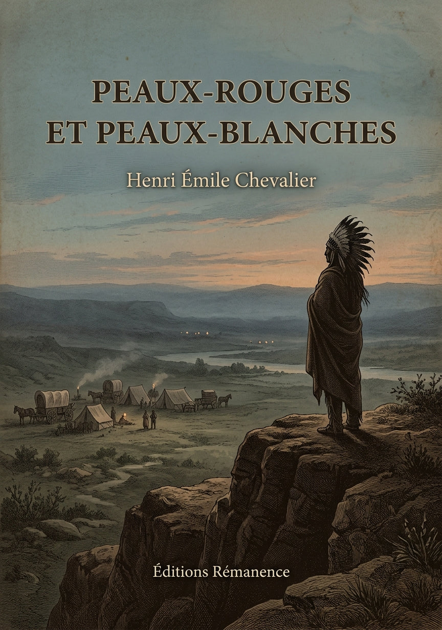 Peaux-rouges et Peaux-blanches - Henri Émile Chevalier (Couverture)