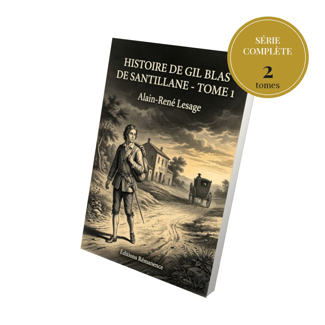Histoire de Gil Blas de Santillane – série complète en 2 tomes