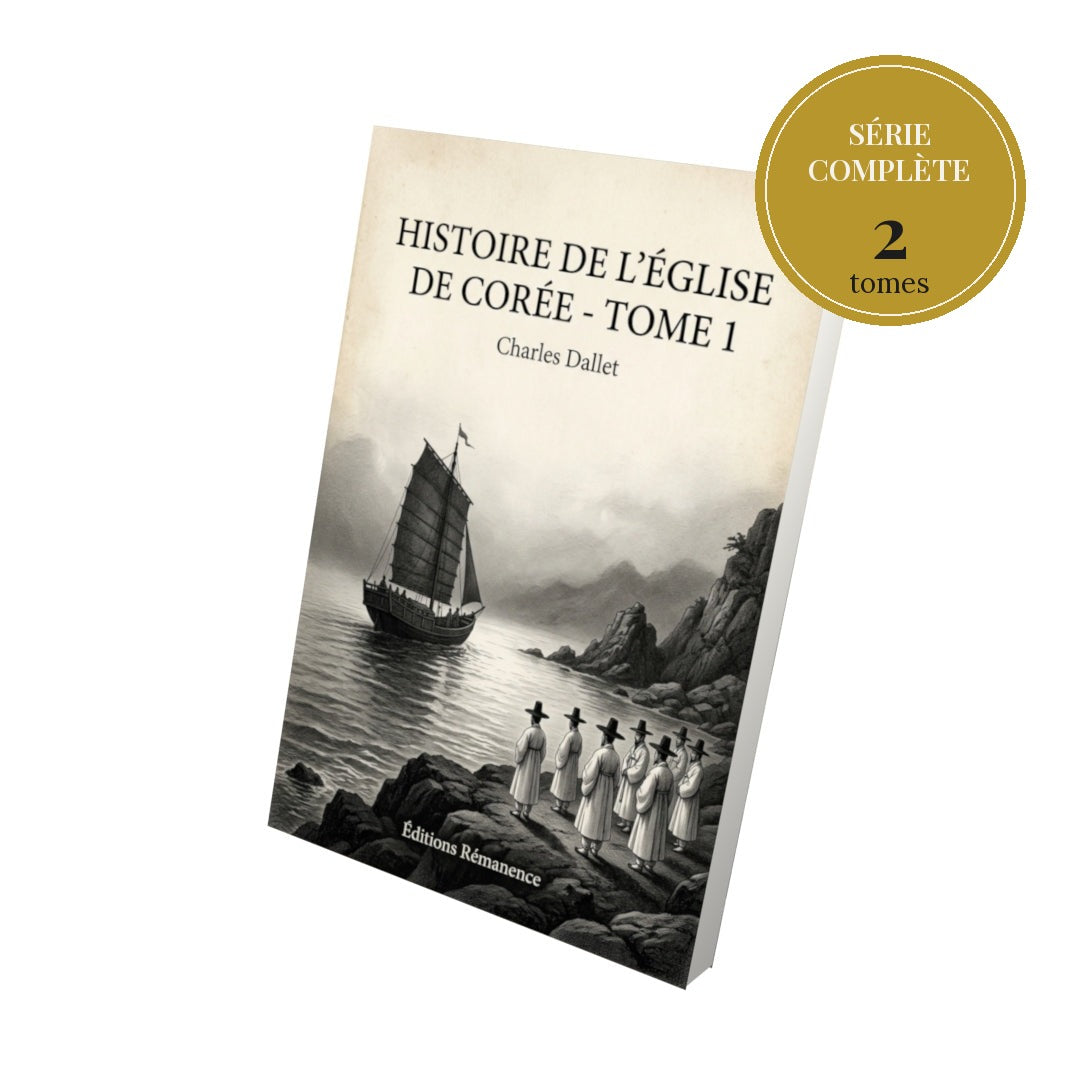 Histoire de l’Église de Corée – série complète en 2 tomes