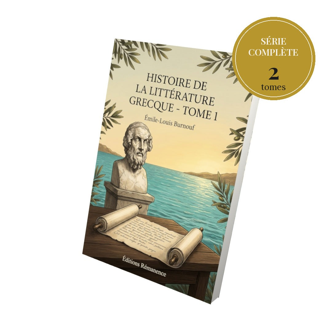 Histoire de la littérature grecque – série complète en 2 tomes