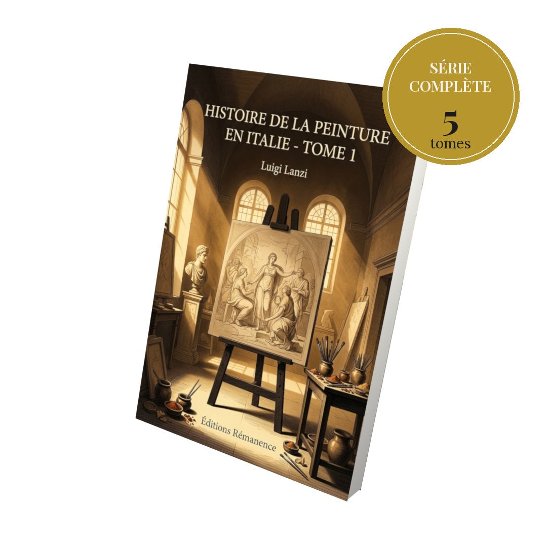 Histoire de la peinture en Italie – série complète en 5 tomes