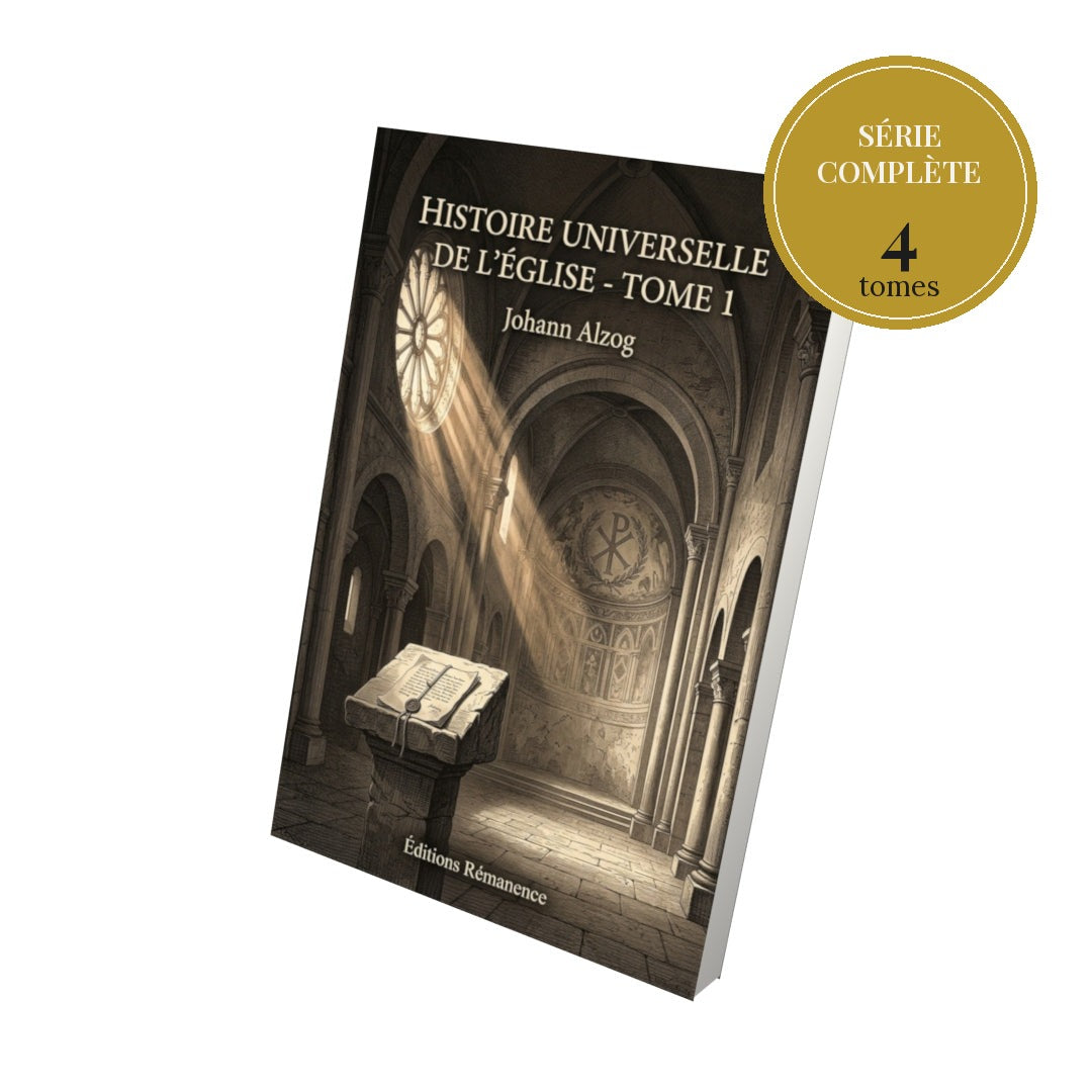 Histoire universelle de l’Église – série complète en 4 tomes