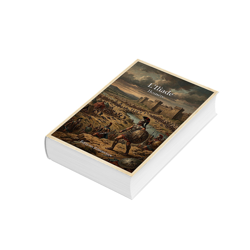 Couverture 3D de L'Iliade – Homère