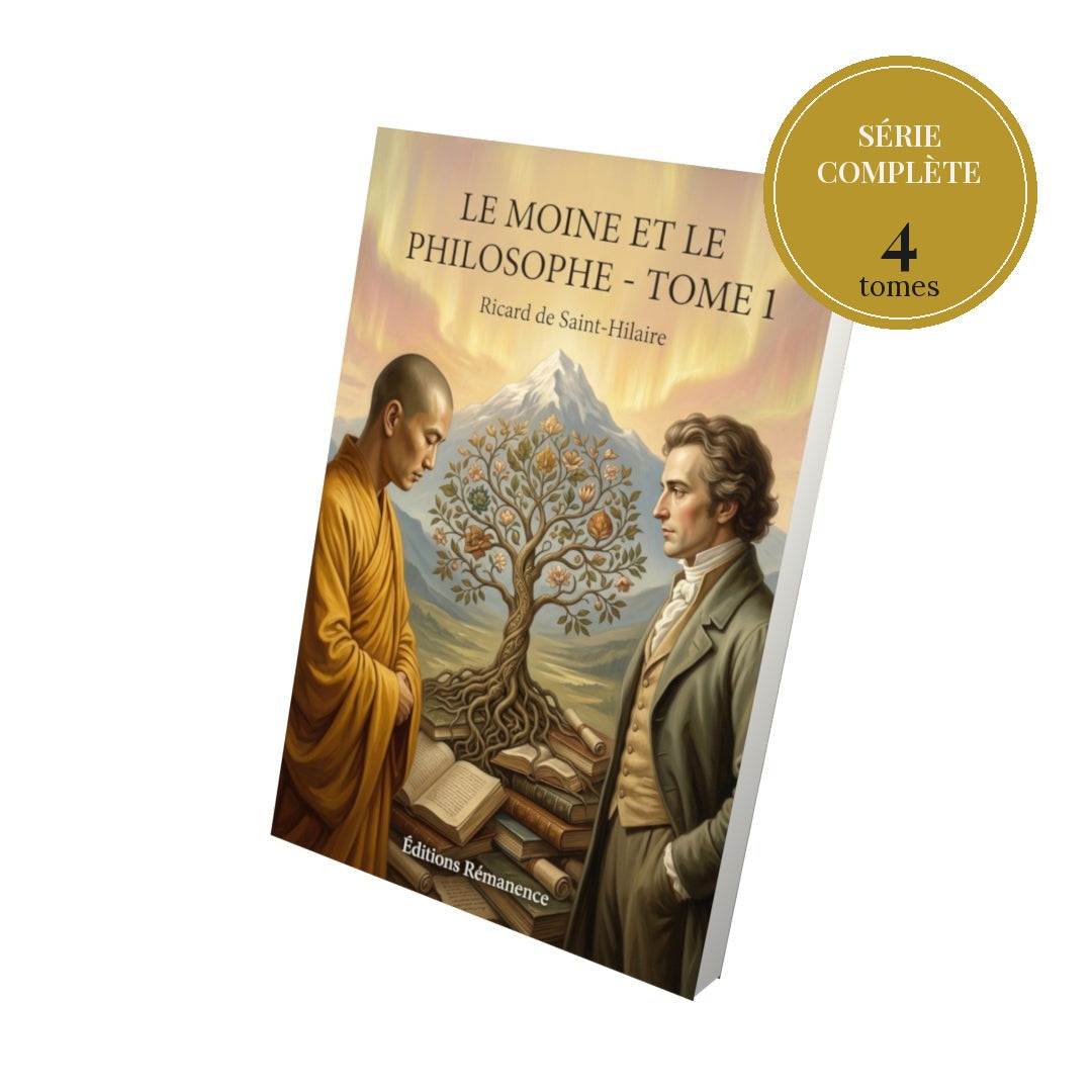 Le Moine et le Philosophe – série complète en 4 tomes