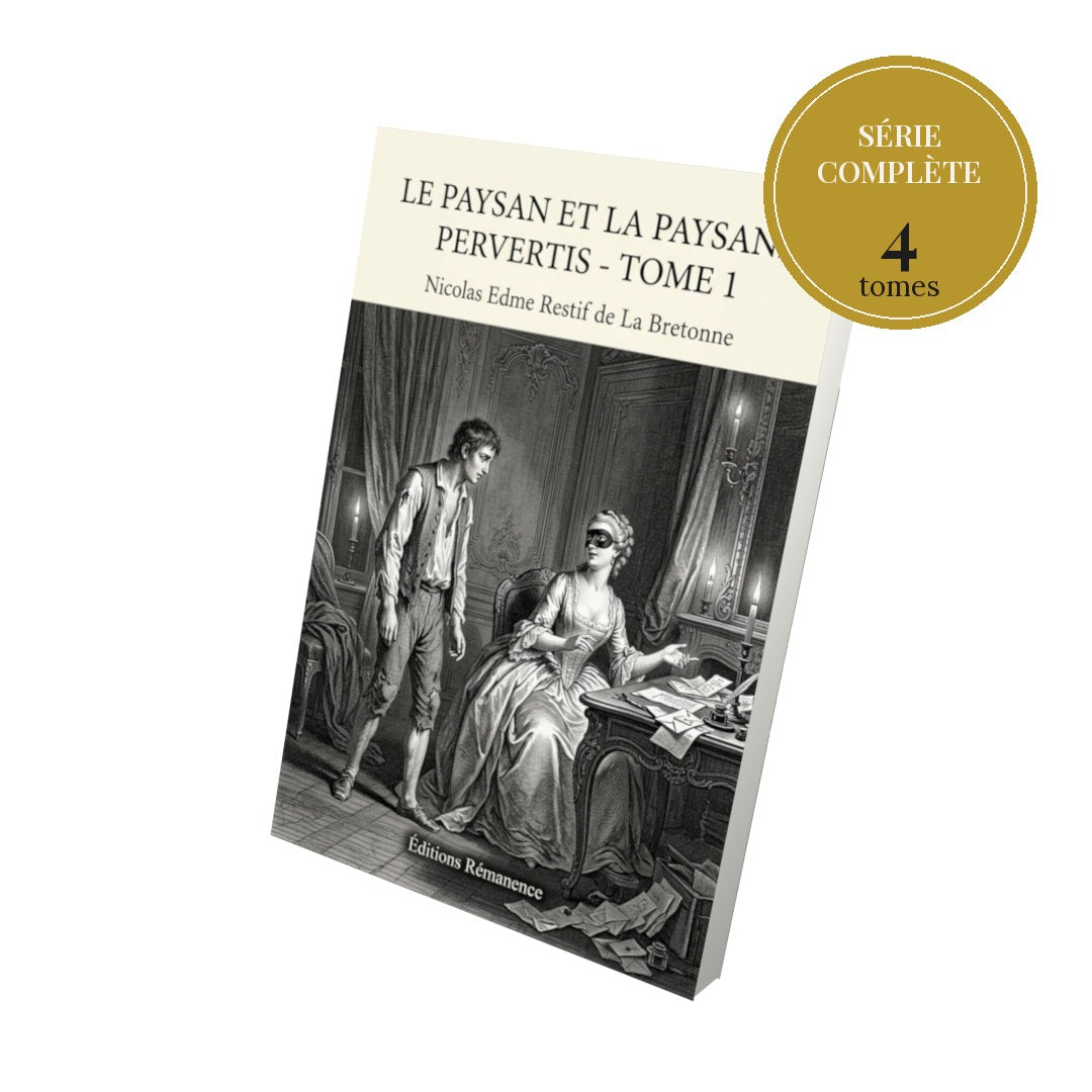 Le Paysan et la paysane pervertis – série complète en 4 tomes