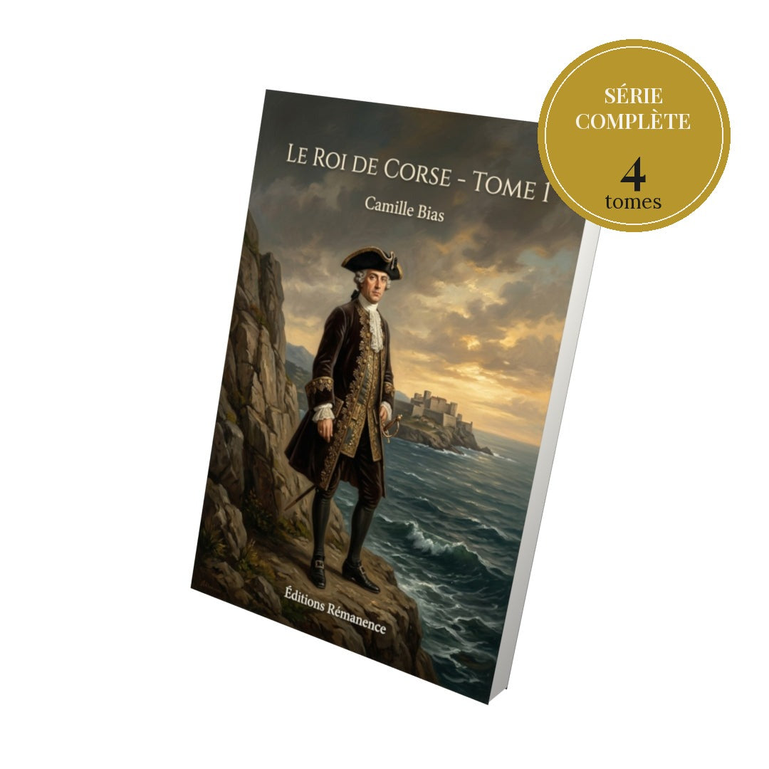 Le Roi de Corse – série complète en 4 tomes
