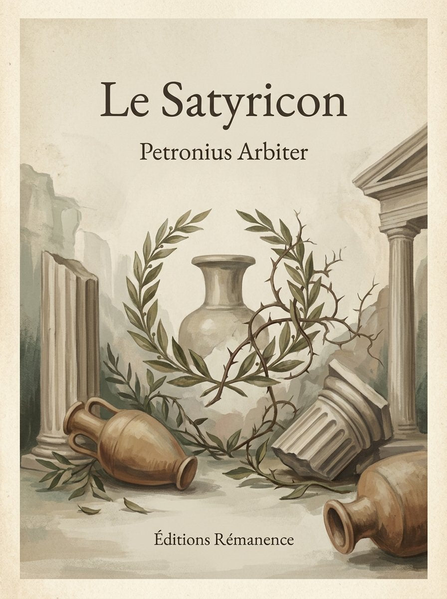 Couverture a plat de Le Satyricon – Petronius Arbiter