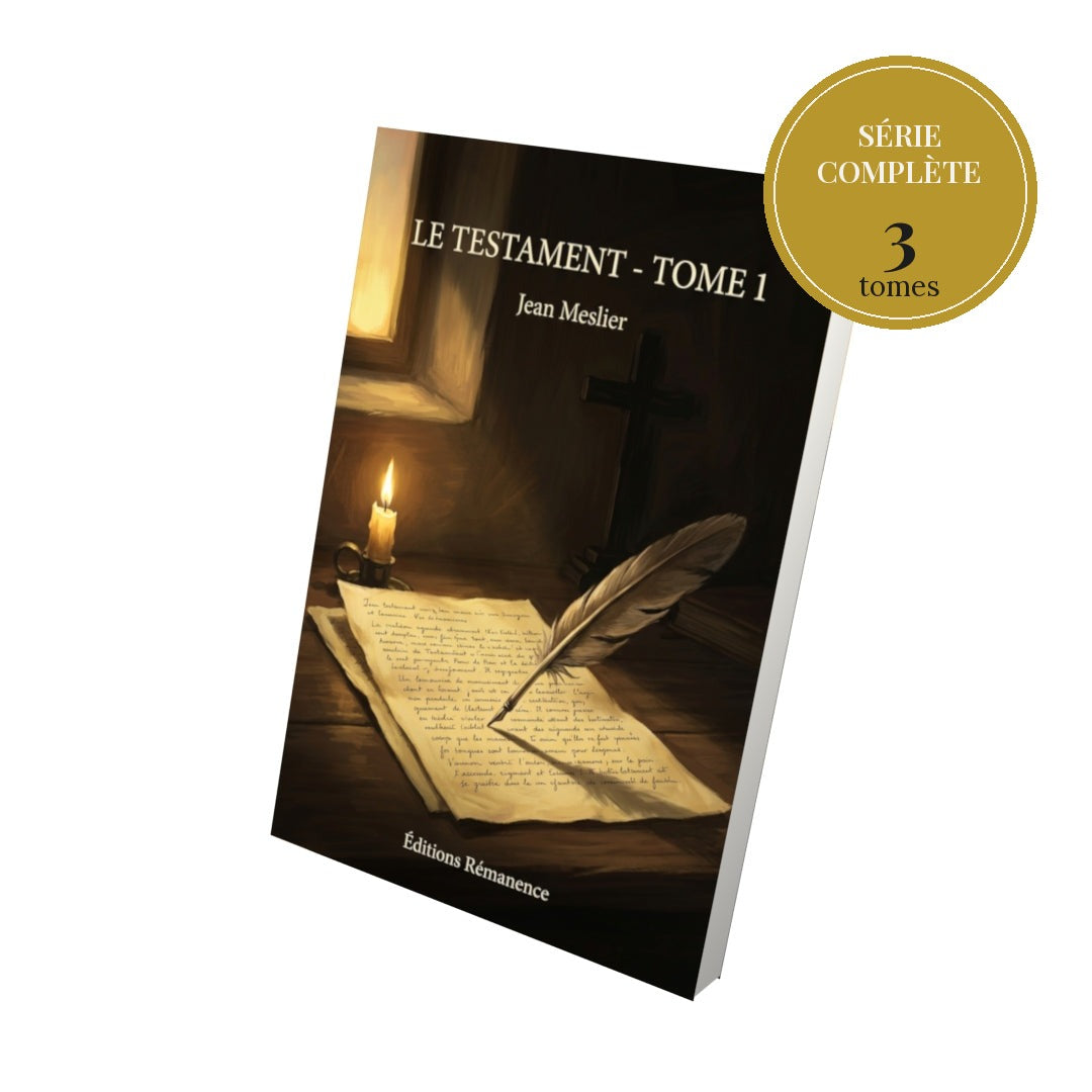 Le Testament – série complète en 3 tomes