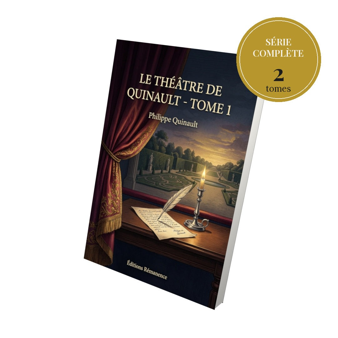 Le théâtre de Quinault – série complète en 2 tomes