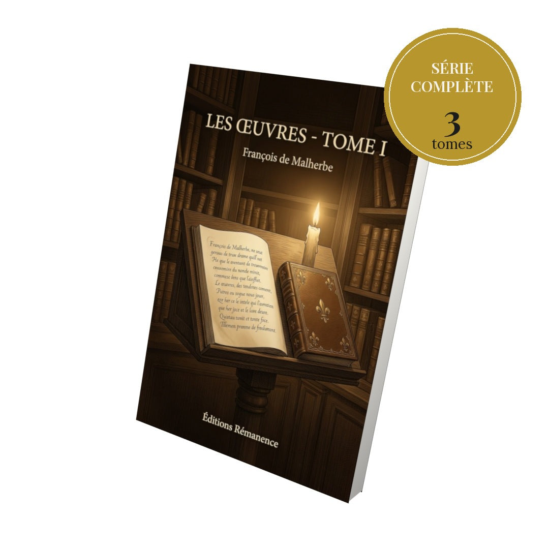 Les Œuvres – série complète en 3 tomes