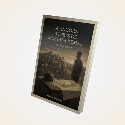 Livre À Angora auprès de Mustafa Kemal - Alaeddine Haïdar - Couverture 3D