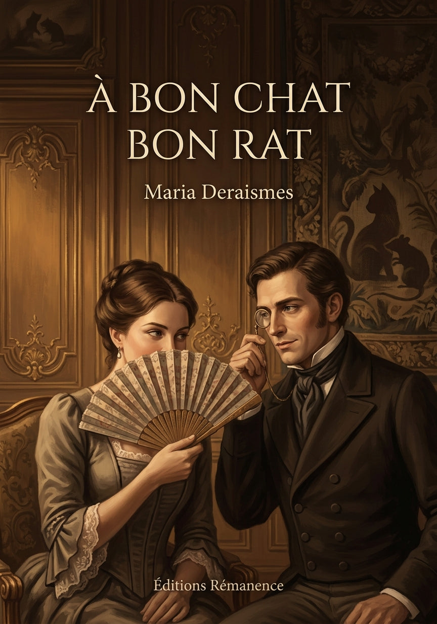 Livre À bon chat bon rat par Maria Deraismes - Couverture - Editions Remanence