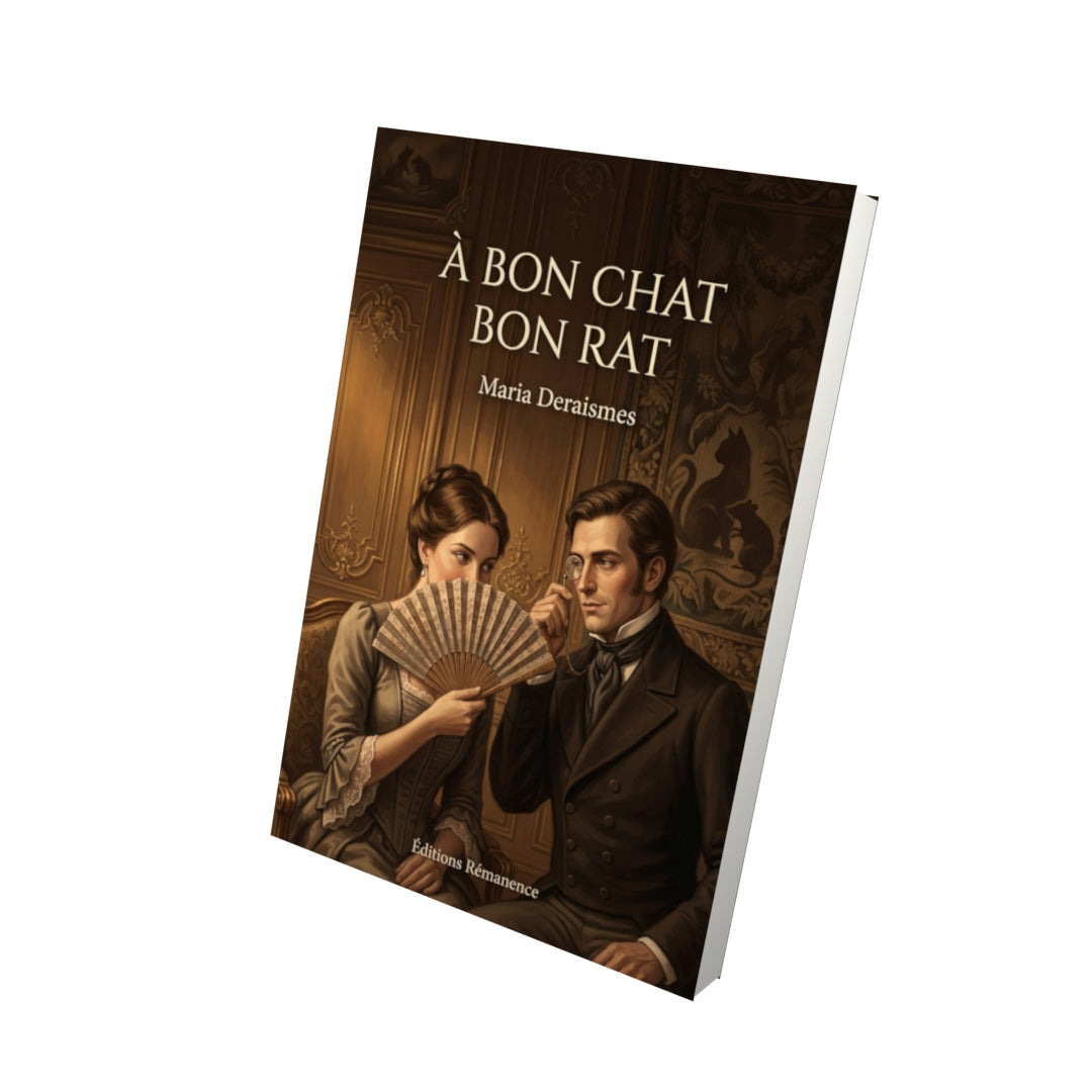 Livre À bon chat bon rat par Maria Deraismes - Vue 3D - Editions Remanence
