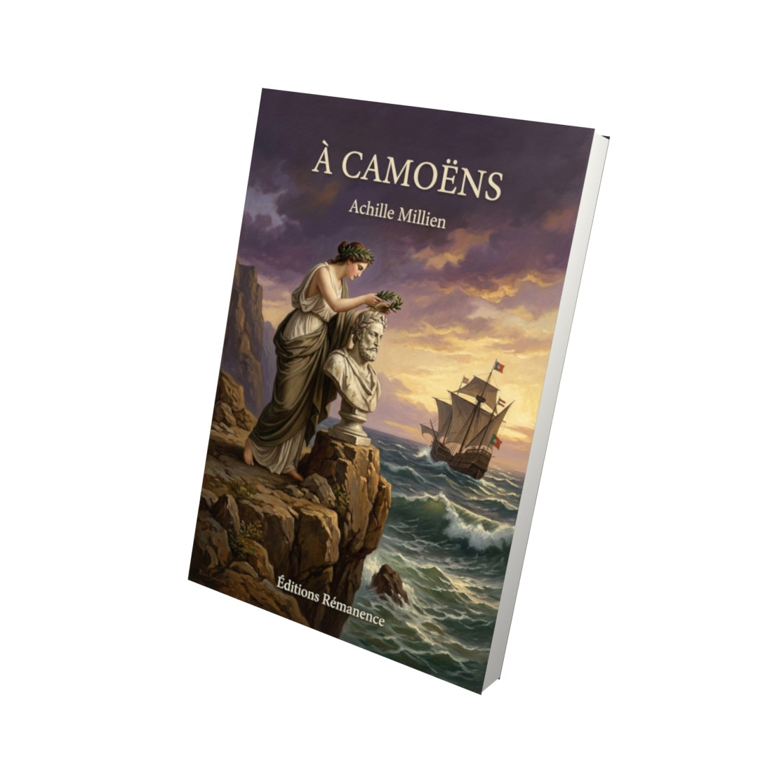 Livre À Camoëns par Achille Millien - Vue 3D - Editions Remanence