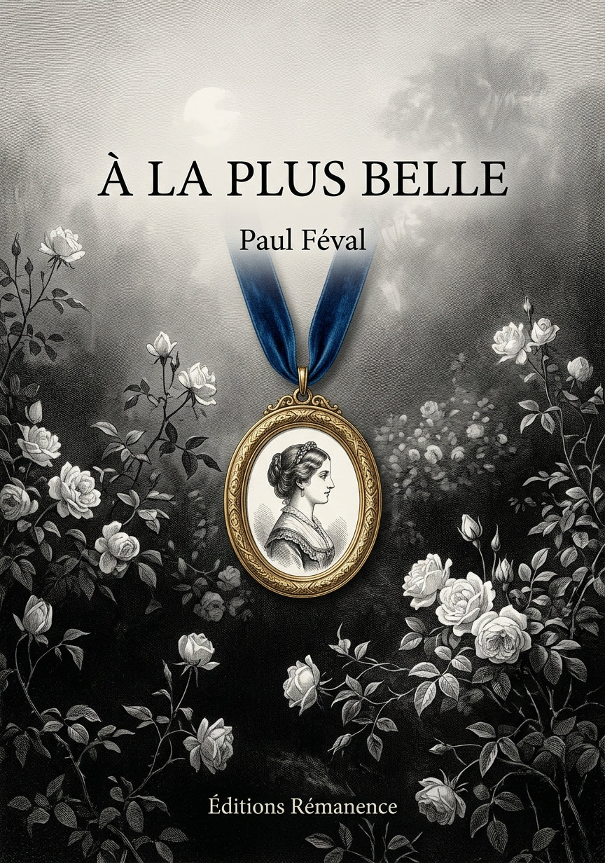 Livre À la plus belle par Paul Féval - Couverture - Editions Remanence