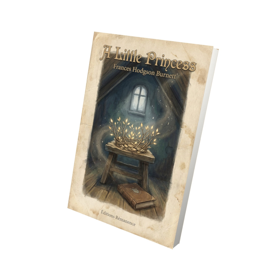 Livre A Little Princess – Frances Hodgson Burnett - Vue 3D - Editions Remanence