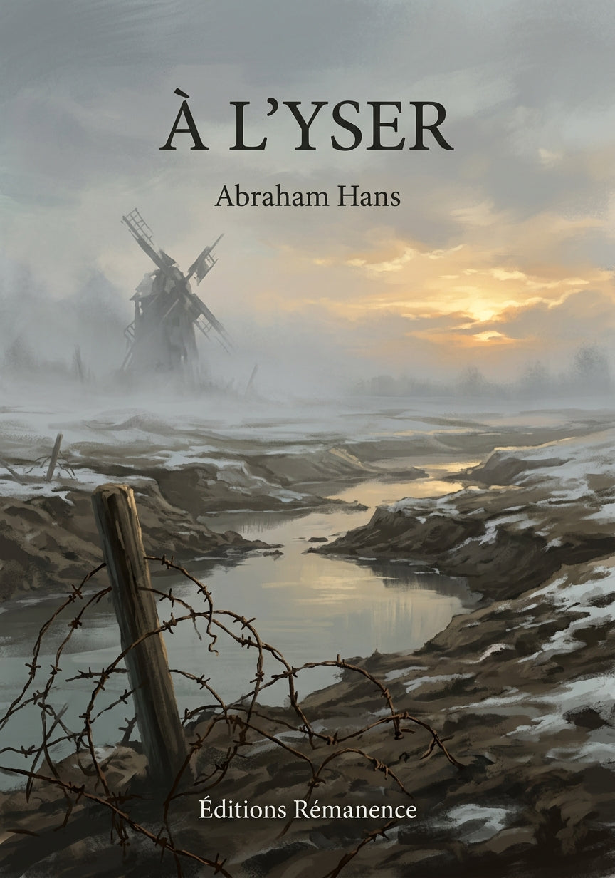 Livre À L’Yser par Abraham Hans - Couverture - Editions Remanence