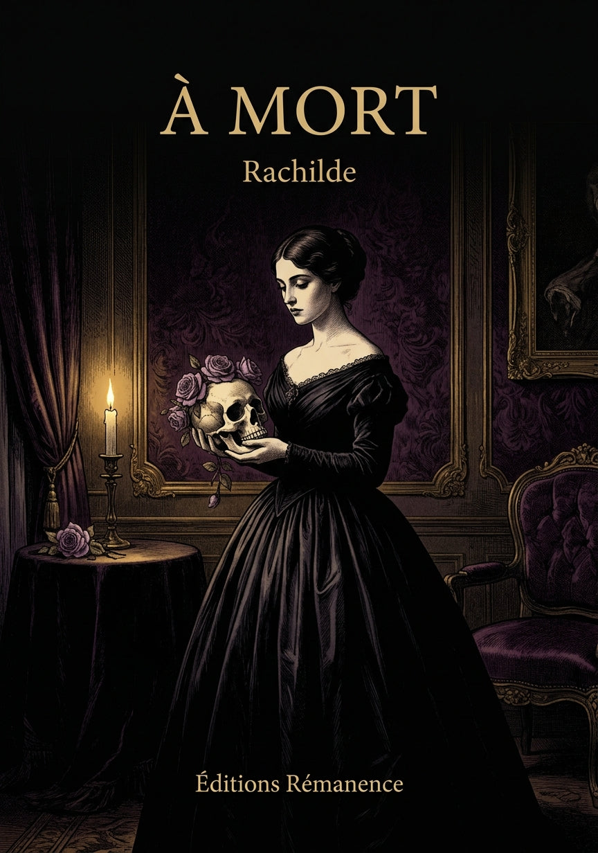 Livre À mort par Rachilde - Couverture - Editions Remanence