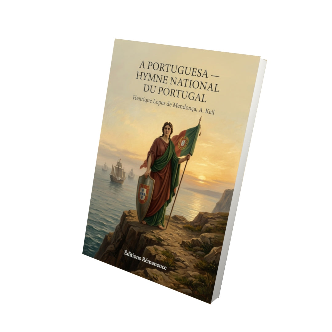 Livre A Portuguesa — Hymne national du Portugal par Henrique Lopes de Mendonça, A. Keil - Vue 3D - Editions Remanence
