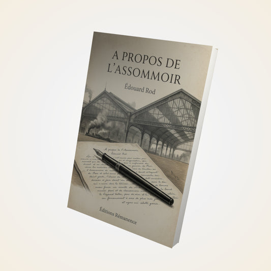 Livre A Propos de l'Assommoir - Édouard Rod - Couverture 3D