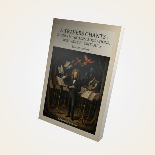 Livre A travers chants : études musicales, adorations, boutades et critiques - Hector Berlioz - Couverture 3D