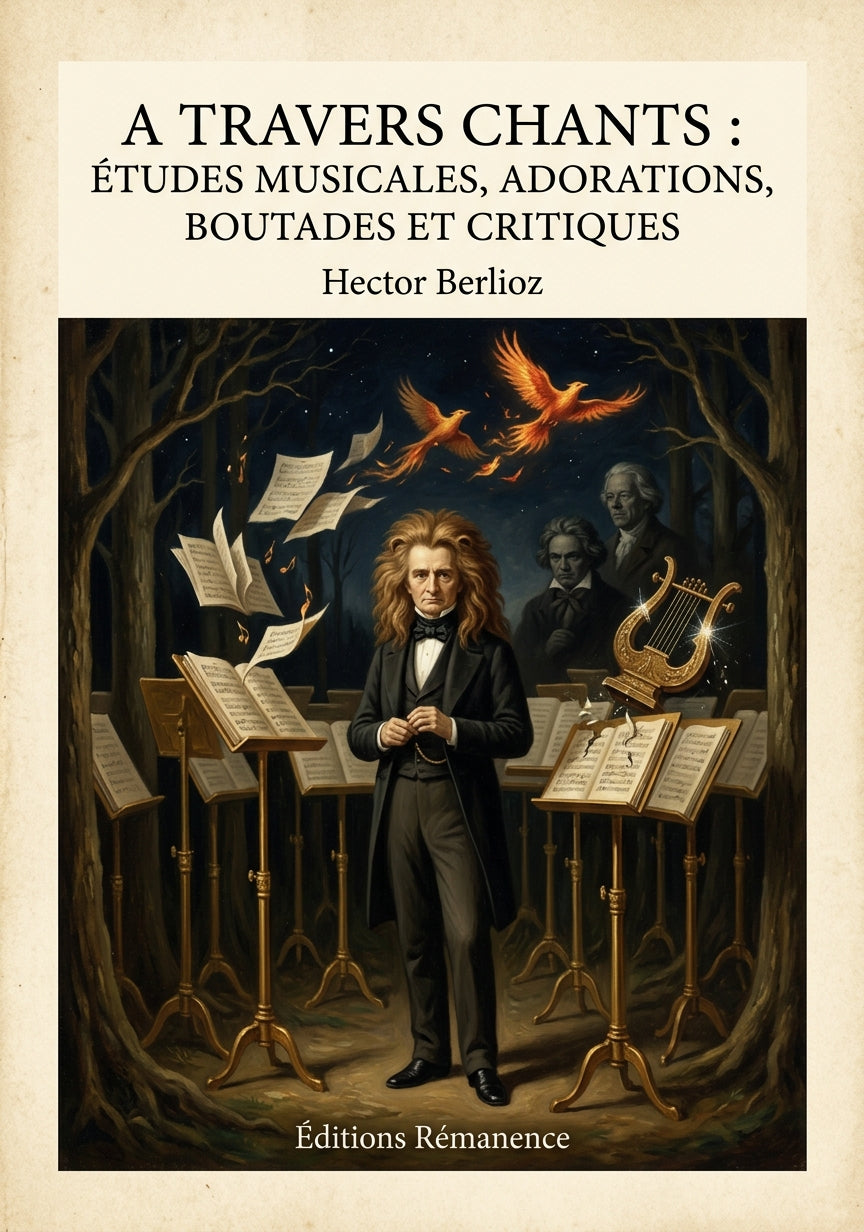 A travers chants : études musicales, adorations, boutades et critiques - Hector Berlioz (Couverture)