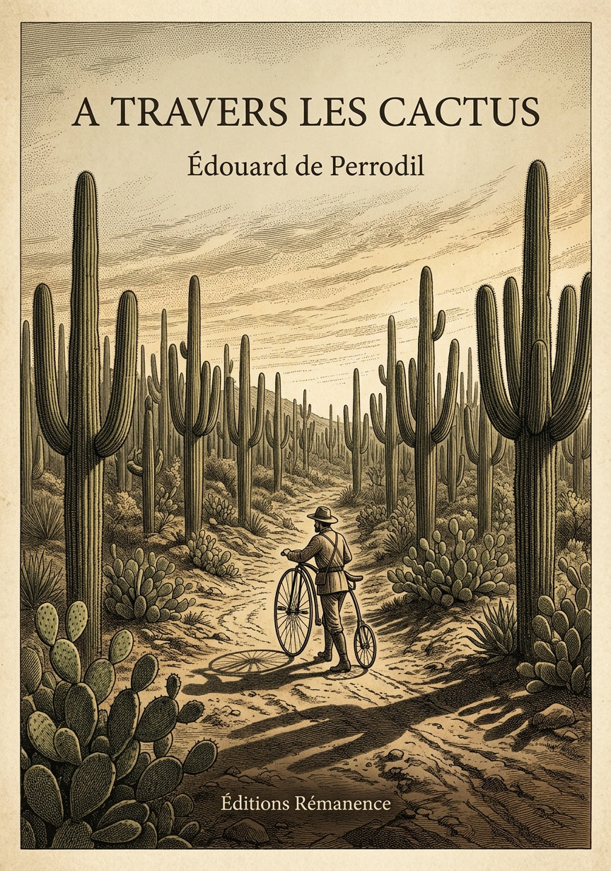 A travers les cactus - Édouard de Perrodil (Couverture)