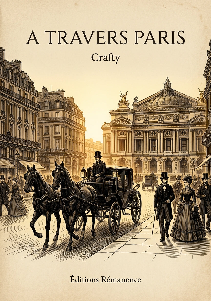A travers Paris - Crafty (Couverture)