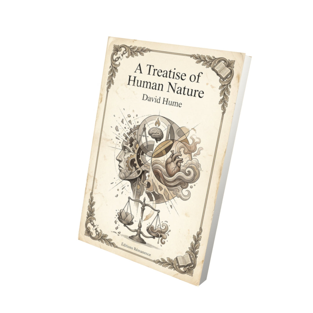 Livre A Treatise of Human Nature – David Hume - Vue 3D - Editions Remanence