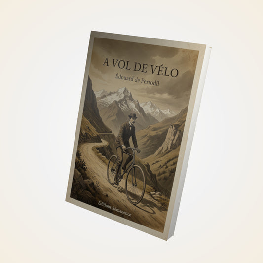 Livre A vol de vélo - Édouard de Perrodil - Couverture 3D