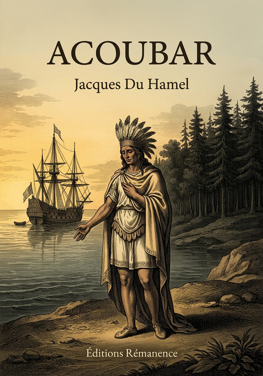 Livre Acoubar par Jacques Du Hamel - Couverture - Editions Remanence