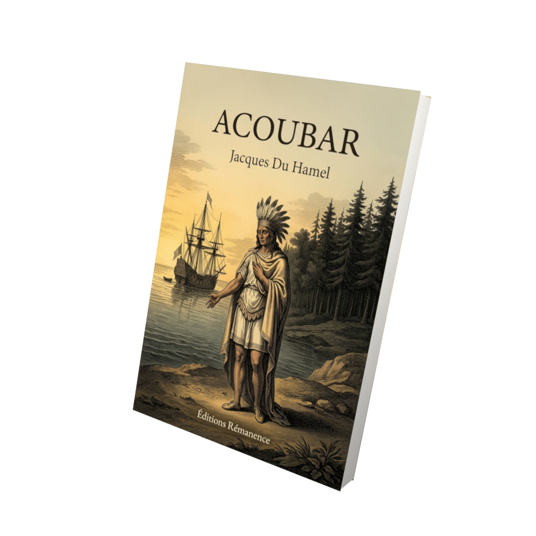 Livre Acoubar par Jacques Du Hamel - Vue 3D - Editions Remanence