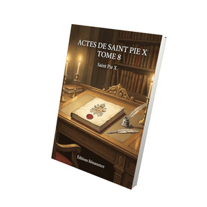 Actes de Saint Pie X Tome 8 - Saint Pie X