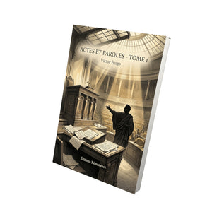 Actes et paroles - Tome 1 - Victor Hugo