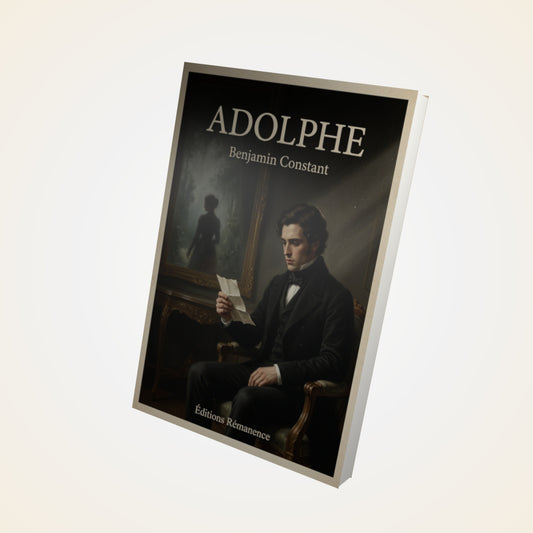 Livre Adolphe - Benjamin Constant - Couverture 3D