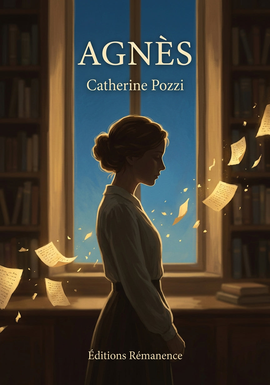 Livre Agnès par Catherine Pozzi - Couverture - Editions Remanence