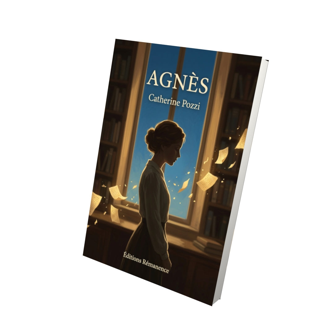 Livre Agnès par Catherine Pozzi - Vue 3D - Editions Remanence
