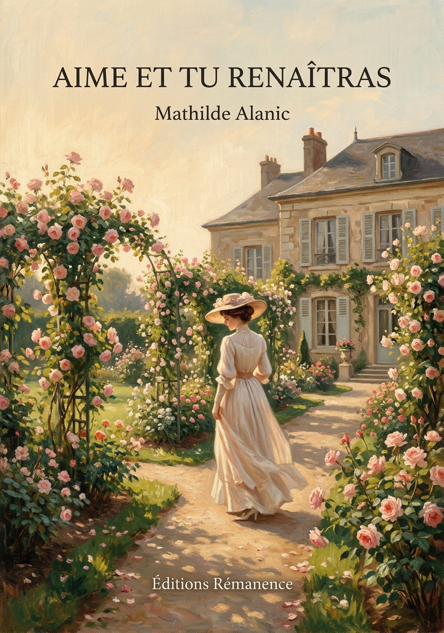 Livre Aime et tu renaîtras par Mathilde Alanic - Couverture - Editions Remanence