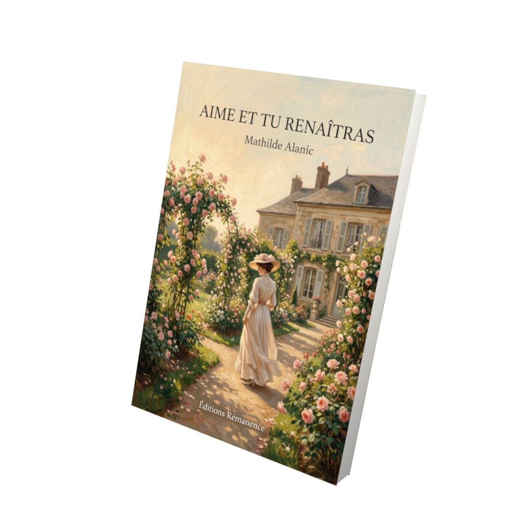 Livre Aime et tu renaîtras par Mathilde Alanic - Vue 3D - Editions Remanence