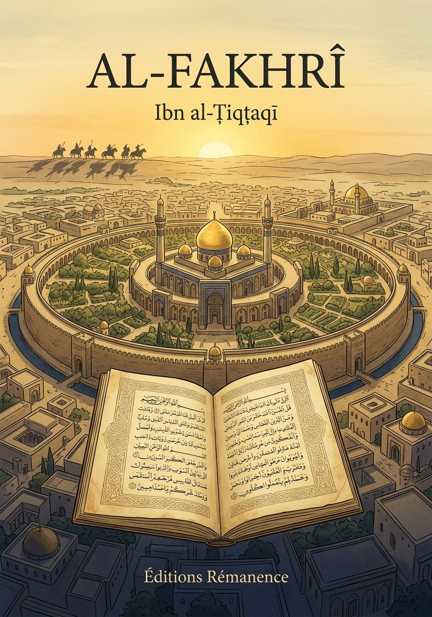 Livre Al-Fakhrî par Ibn al-Ṭiqṭaqī - Couverture - Editions Remanence