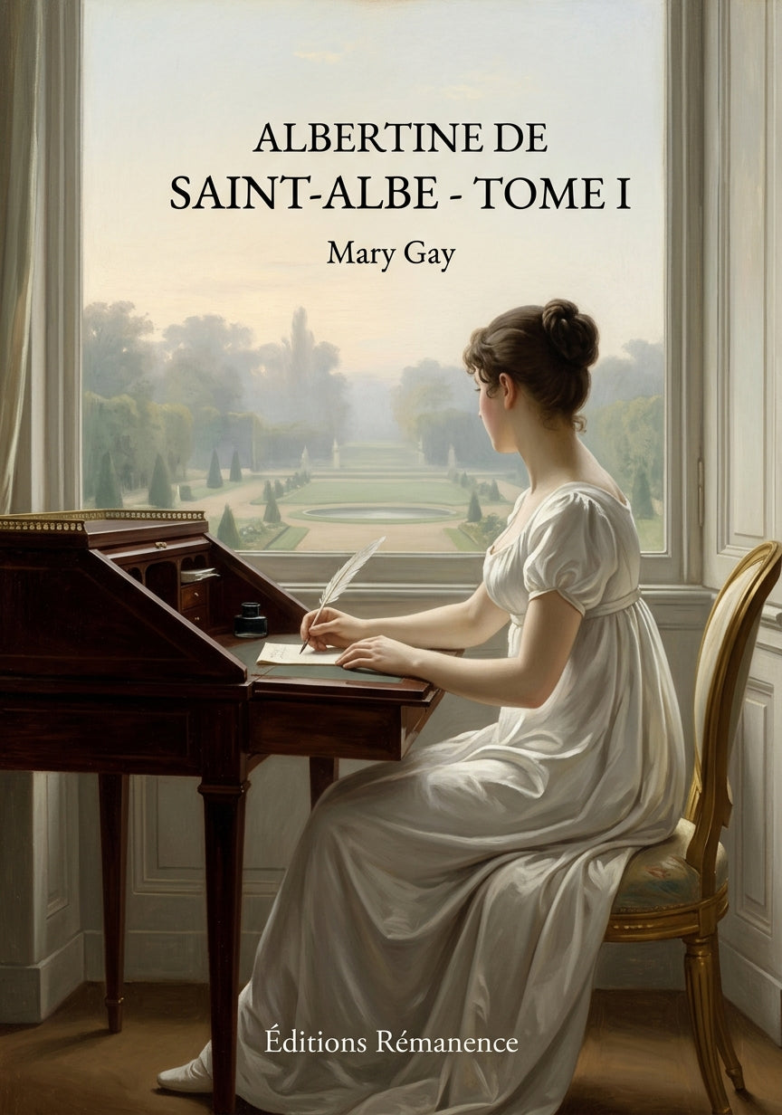 Livre Albertine de Saint-Albe - Tome I par Mary Gay - Couverture - Editions Remanence