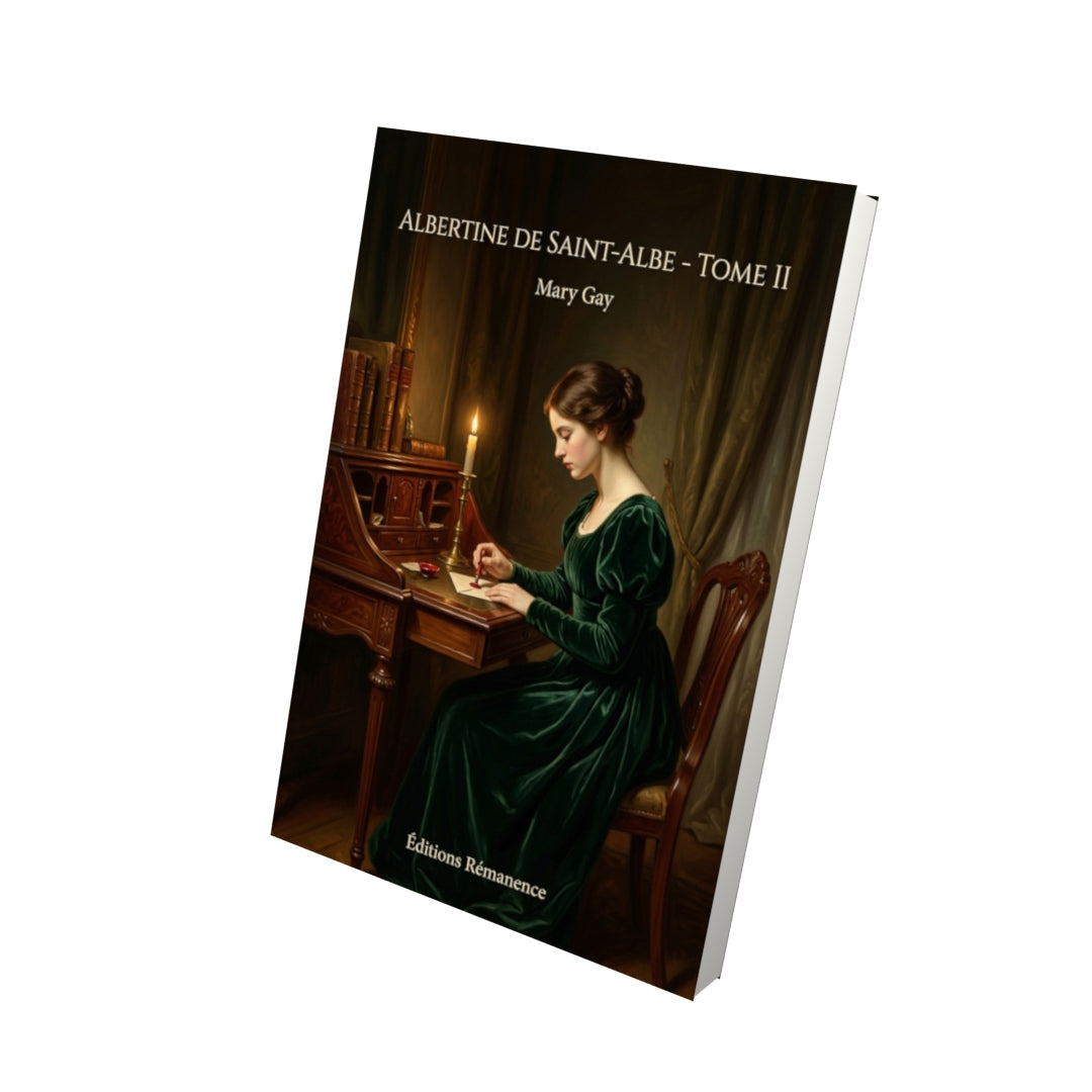 Livre Albertine de Saint-Albe - Tome II par Mary Gay - Vue 3D - Editions Remanence