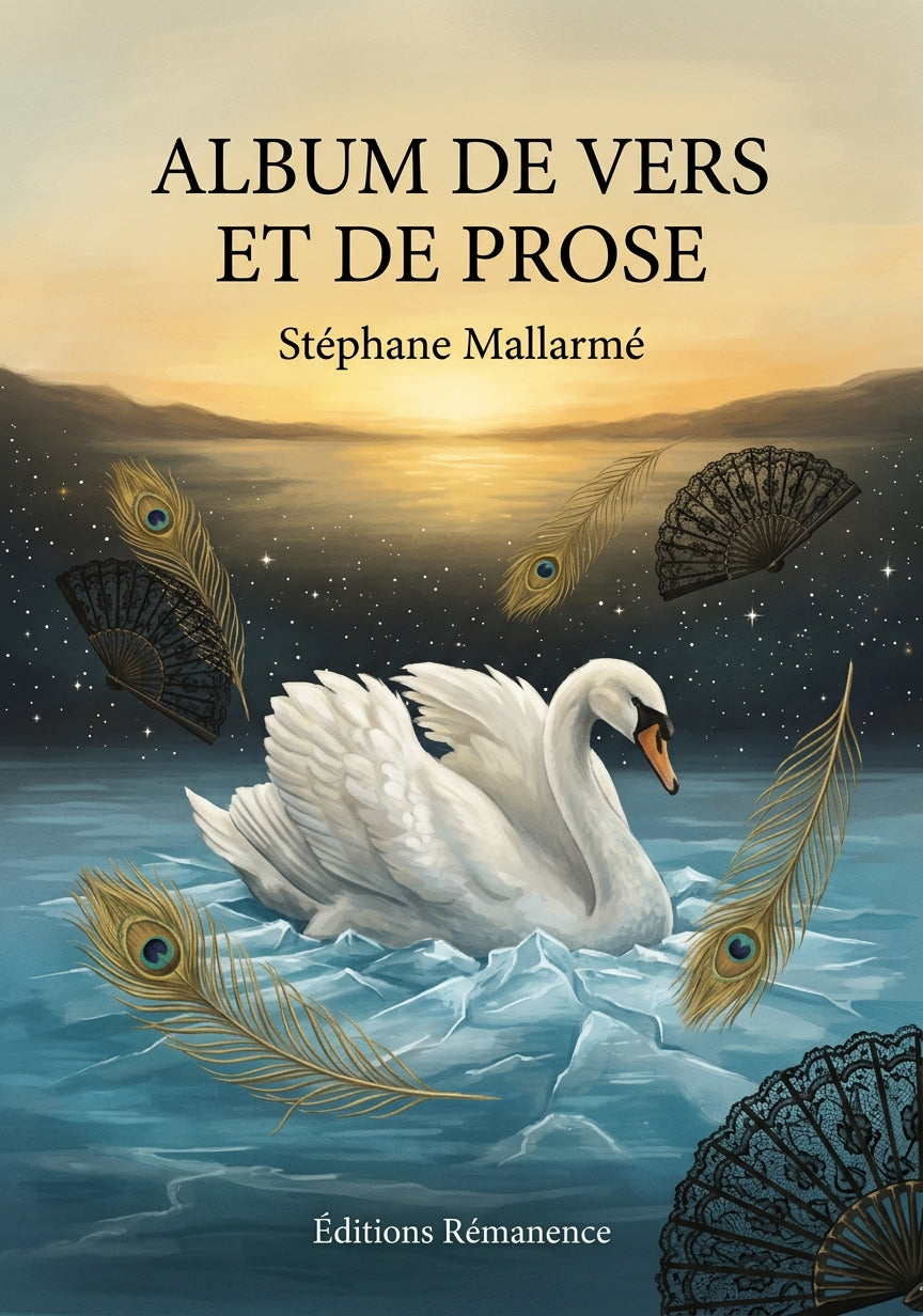 Livre Album de vers et de prose par Stéphane Mallarmé - Couverture - Editions Remanence