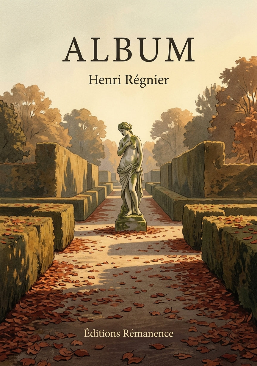 Livre Album par Henri Régnier - Couverture - Editions Remanence